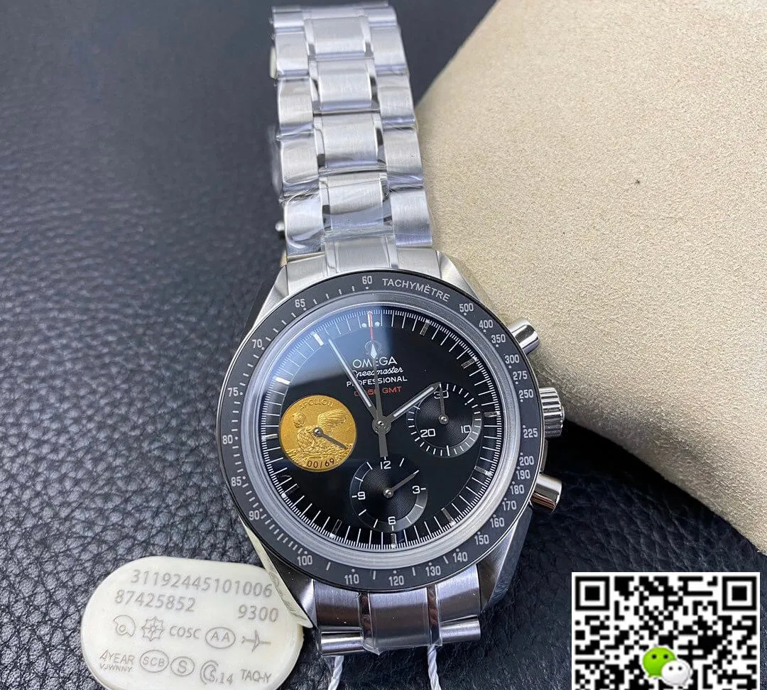Omega Speedmaster 311.90.42.30.01.001 OM Factory 1:1 Best Edition Replica Watch Stainless Steel Strap